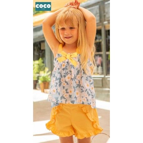 Coco Acqua Summer Girl Ocher Set Flowers