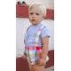 José Varón Verano Conjunto bebé niño Azul y Cuadros