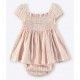 Coco Acqua Verano Vestido bebé niña Rayas Coral