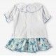 Coco Acqua Verano Conjunto bebé niña Corazones y Flores