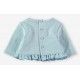 Coco Acqua Verano Sudadera bebé niña Azul Corazones