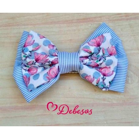 Debesos Verano Pinza niña Florecitas Rosas