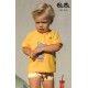 Jose Varon Summer Boy Swim Yellow Set Stripes
