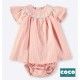 Coco Acqua Verano Vestido bebé niña Rayas Rosas