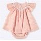 Coco Acqua Verano Vestido bebé niña Rayas Rosas