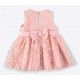 Coco Acqua Verano Vestido bebé niña Rosa Tul Margaritas