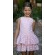 Coco Acqua Summer Girl Pink Dress with Tulle and Daisies