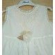 Miranda Verano Vestido niña Ceremonia Crudo