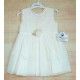 Miranda Verano Vestido niña Ceremonia Crudo