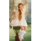 Miranda Invierno Vestido niña Rosa y Beige