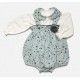 Juliana Invierno Conjunto bebé niño con Pelele Estrellas