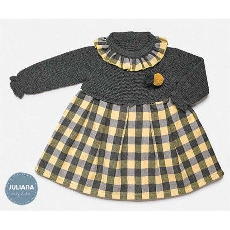 Juliana Winter Baby Girl Gray Dress Frozen Summit