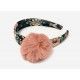 Juliana Winter Headband Flowers with Pompom