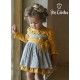 DBB Collection Invierno Vestido niña Mostaza y Gris