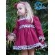 DBB Collection Winter Girl Dress Red Squares