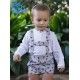 DBB Collection Invierno Conjunto bebé niño Gris Lacitos