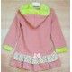 Vera Invierno Vestido niña Rosa Capucha