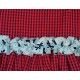 DBB Collection Winter Girl Dress Red Squares