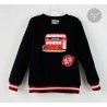 Mon Petit Bonbon Invierno Sudadera niño London Bus