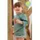 Pio Pio Winter Baby Boy Green Set Rabbits
