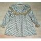 Eve Children Winter Girl Printed Dress Ocher Lace