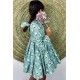 Mon Petit Bonbon Winter Girl Dress Rabbits
