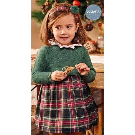 Juliana Invierno Vestido bebé niña Los Renos de Noe