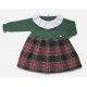 Juliana Winter Baby Girl Green Dress Reindeers