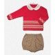 Juliana Winter Baby Boy Red Set Border