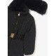 Abel & Lula Winter Girl Black Coat