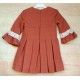 Nekenia Winter Girl Dark Pink Dress