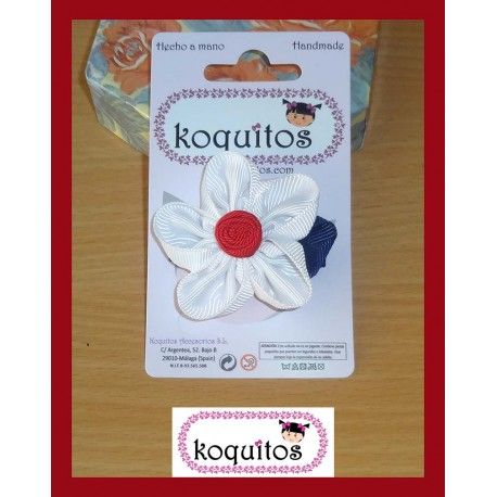 Koquitos Girl Pin Flower Nautic