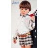 Babiné Invierno Conjunto niño Cuadros y Topitos