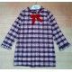 Babiné Invierno Vestido niña Cuadros y Topitos