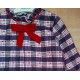 Babine Winter Girl Dress Squares and Spots