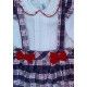 Babiné Invierno Conjunto niña Cuadros y Topitos