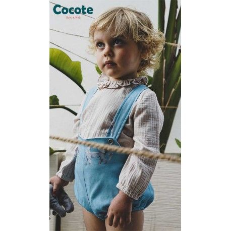 Cocote Winter Baby Boy Blue Set Elephants