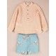 Cocote Invierno Conjunto niño Azul Elefantes