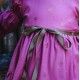 José Varón Invierno Vestido niña Geranio y Rosa