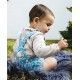 Cocote Winter Baby Boy Turquoise Set Flowers