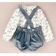 José Varón Invierno Conjunto bebé niño Perritos Azules