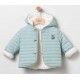 Coco Acqua Invierno Chaqueta bebé niño Acolchada Verde Agua