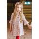 Coco Acqua Invierno Vestido niña Cuadros con Botones