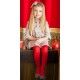 Coco Acqua Winter Girl Squared Dress with Bottons