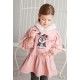 Coco Acqua Invierno Vestido niña Felpa Rosa Pingüino