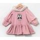 Coco Acqua Winter Girl Pink Dress Penguin