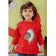 Mon Petit Bonbon Invierno Sudadera niño Mapache