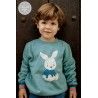 Mon Petit Bonbon Invierno Sudadera niño Conejo