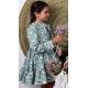 Mon Petit Bonbon Winter Girl Dress Rabbits