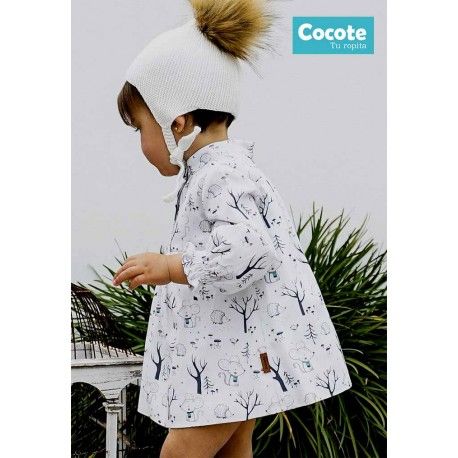 Cocote Invierno Vestido bebé niña Little Mouse